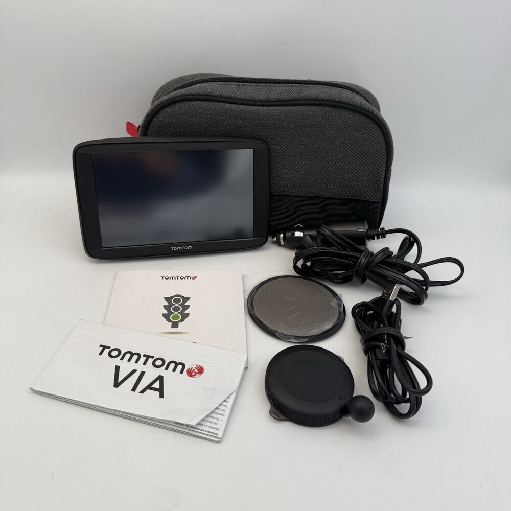 TOMTOM Start 62 4AA63 GPS Navigation 6” Screen w/ Accessories Tested